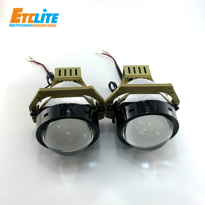 Bi LED Projector Lens , Aluminum 55W 3 Inch Projector Headlights